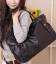 Женская Сумка Николет (черная) Экстра большая сумка Фото:4