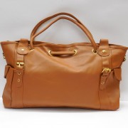 Женская Сумка Николет (коричневая) Экстра большая сумка Фото:1