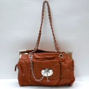 Женская Сумка Лилиан (коричневая) Небольшая сумка Фото:1