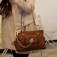 Женская Сумка Лилиан (коричневая) Небольшая сумка Фото:4